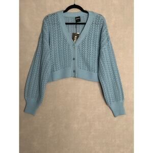 KatieJNYC Erica Sweater J Long Sleeve in Glacier Junior Girls Small NEW